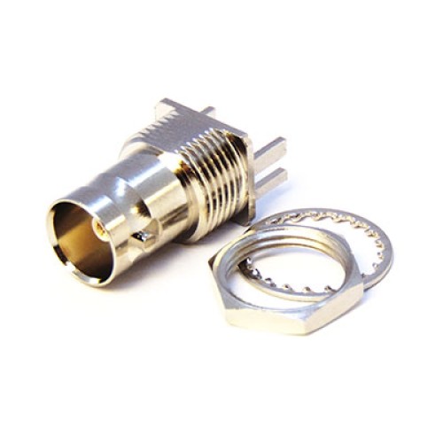 C-SX-109 - PCB Edge mounting BNC Connector with Protective Sleeve